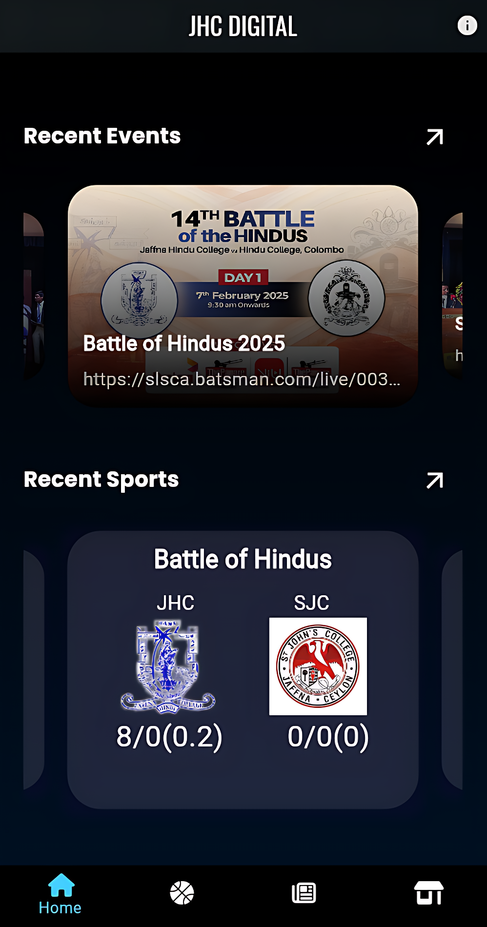 JHC Digital Screenshot